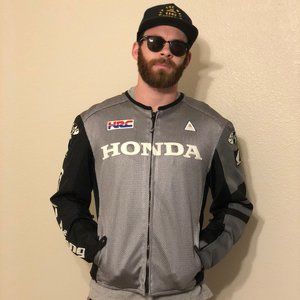 Honda HRC retro motorcycle jacket.